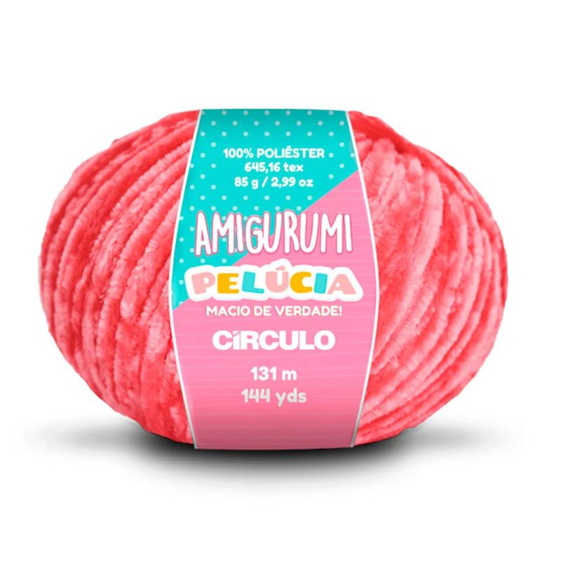 LINHA AMIGURUMI PELÚCIA CÍRCULO 131M COR 3293