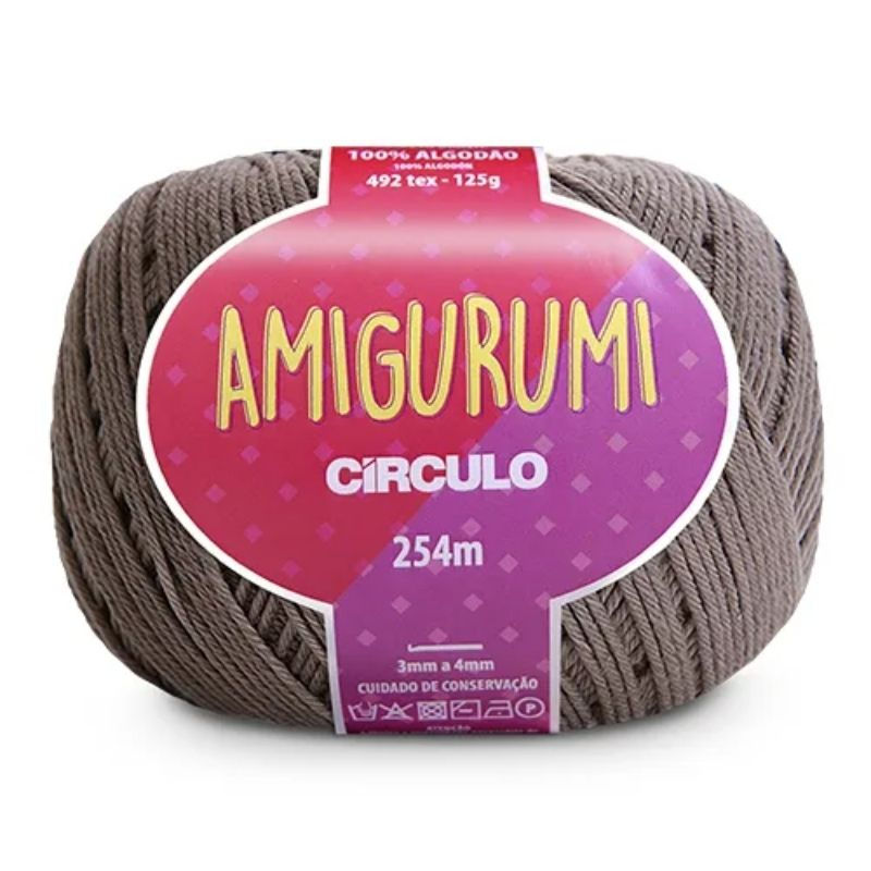 LINHA AMIGURUMI CÍRCULO 254M COR 7066