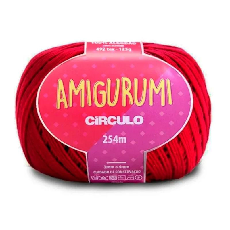 LINHA AMIGURUMI CÍRCULO 254M COR 3611