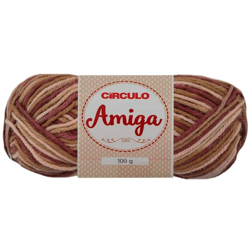 LÃ AMIGA CÍRCULO 100G 9193 PINGADO