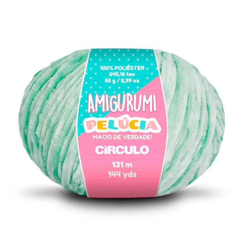 LINHA AMIGURUMI PELÚCIA CÍRCULO 131M COR 5743