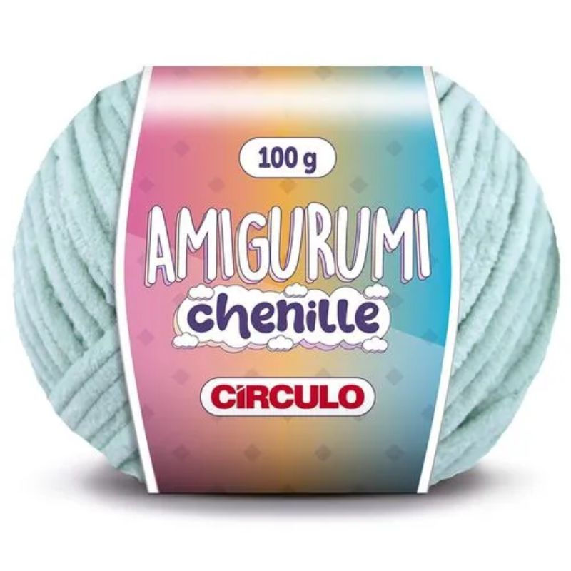 LINHA AMIGURUMI CHENILLE CÍRCULO 2204 VERDE CANDY