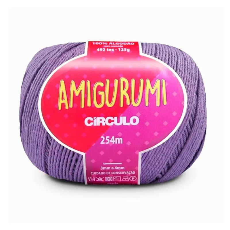 LINHA AMIGURUMI CÍRCULO 254M COR 6399