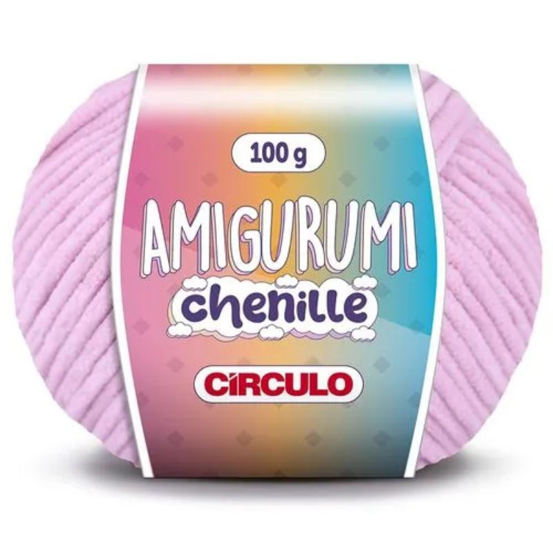 LINHA AMIGURUMI CHENILLE CÍRCULO 3077 QUARTZO