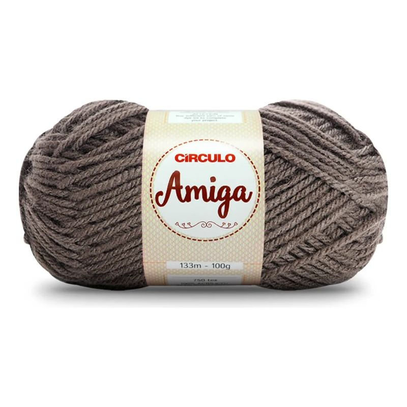 LÃ AMIGA CÍRCULO 100G 7417 CHUMBO