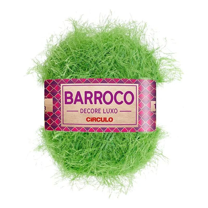 BARBANTE BARROCO DECORE LUXO 280G 553 GREENERY