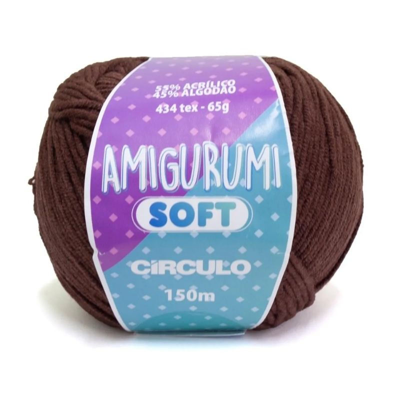 LINHA AMIGURUMI SOFT CÍRCULO 150M COR 7311