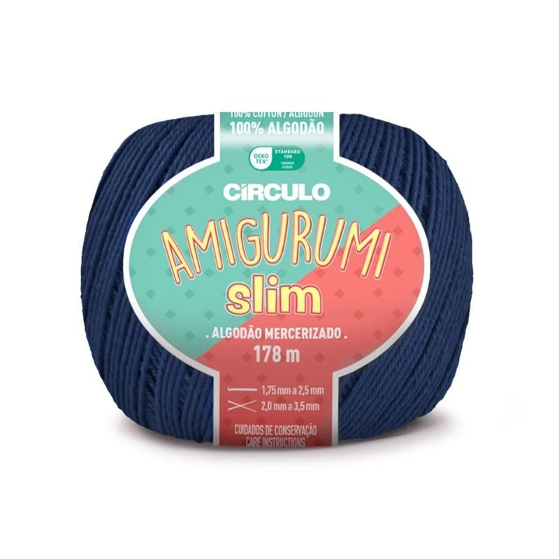 LINHA AMIGURUMI SLIM CÍRCULO 178M COR 2745