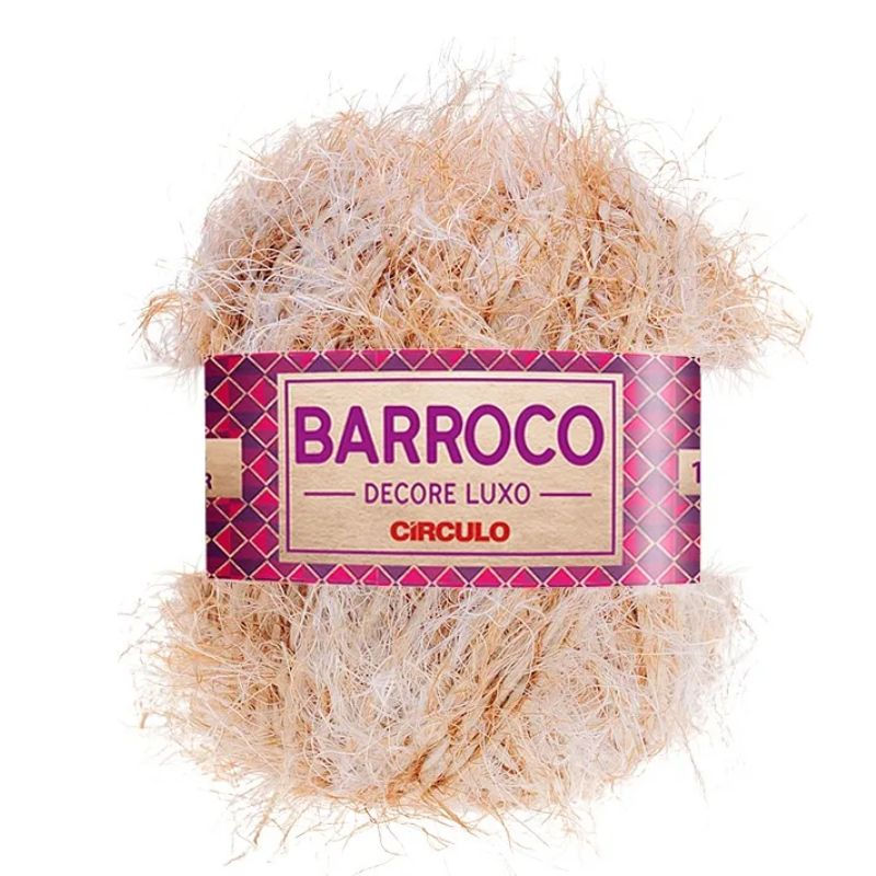 BARBANTE BARROCO DECORE LUXO 280G 950 MEL