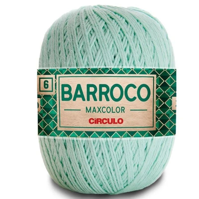 BARBANTE BARROCO MAXCOLOR Nº6 400G 2204 VERDECANDY