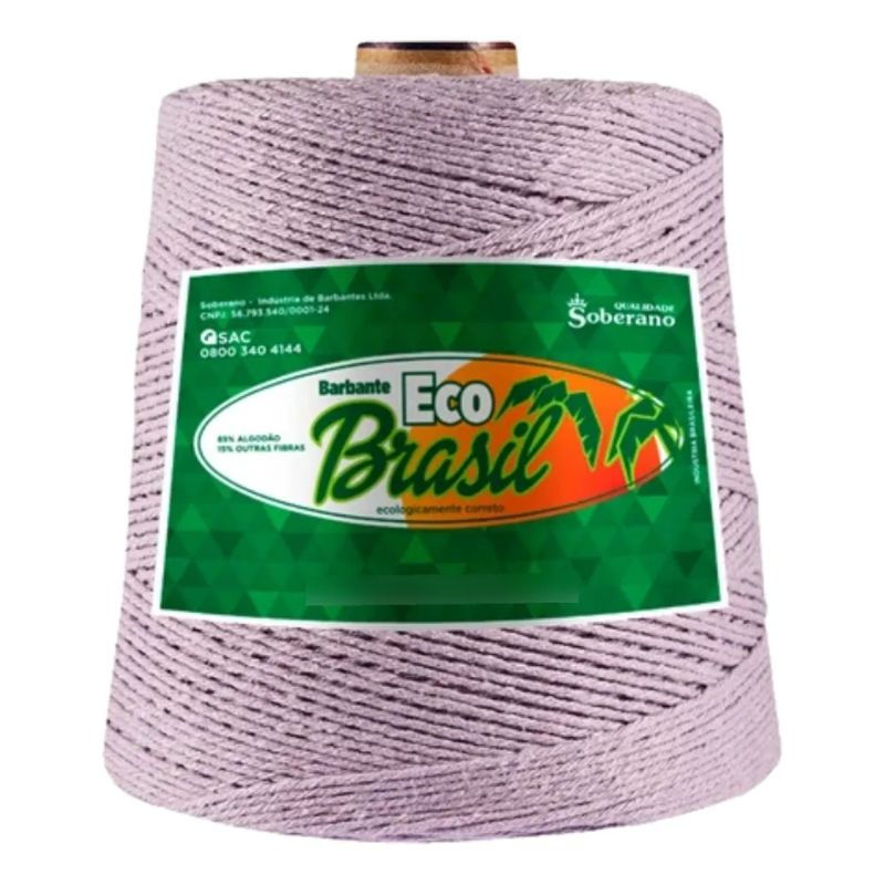 BARBANTE ECO BRASIL N 8 1KG 19 LILÁS