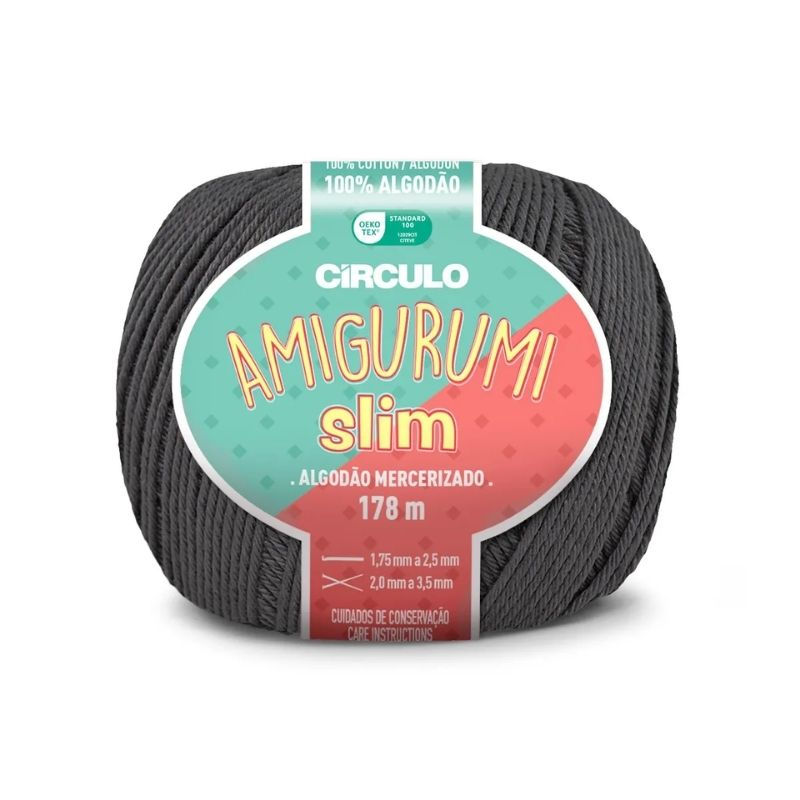 LINHA AMIGURUMI SLIM CÍRCULO 178M COR 8069