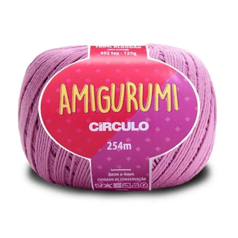 LINHA AMIGURUMI CÍRCULO 254M COR 6161