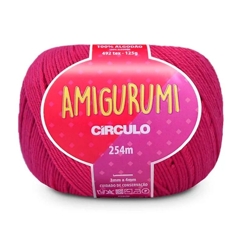 LINHA AMIGURUMI CÍRCULO 254M COR 3754