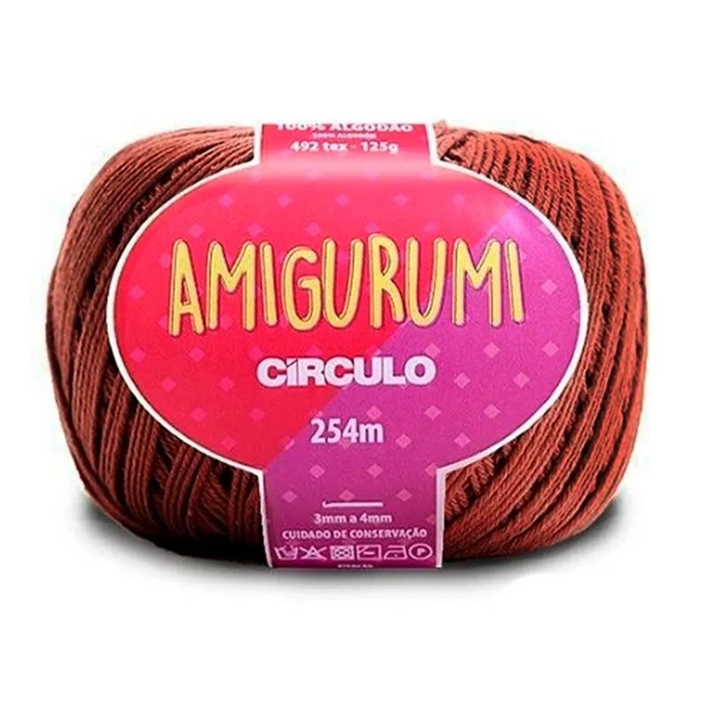 LINHA AMIGURUMI CÍRCULO 254M COR 7567