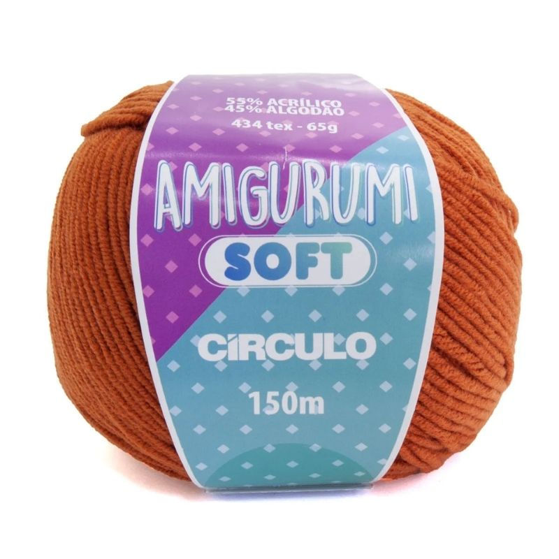 LINHA AMIGURUMI SOFT CÍRCULO 150M COR 7529