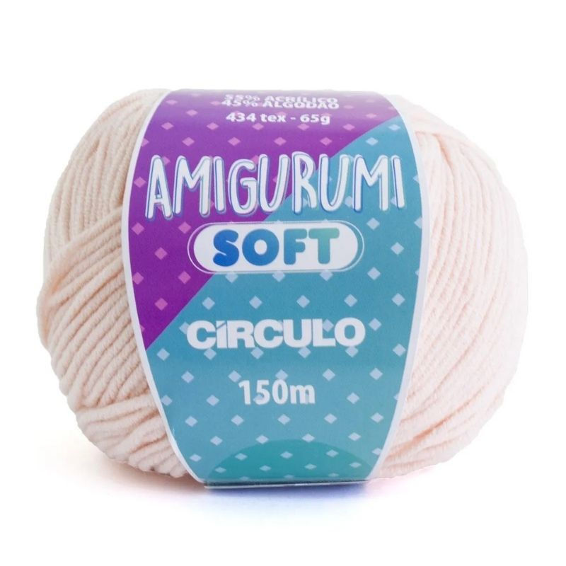 LINHA AMIGURUMI SOFT CÍRCULO 150M COR 3081