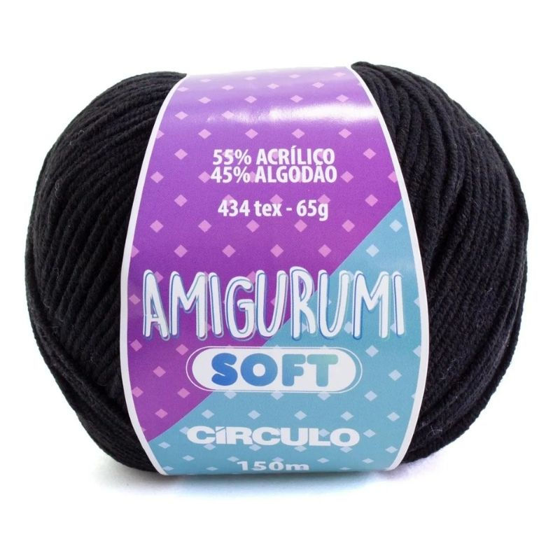 LINHA AMIGURUMI SOFT CÍRCULO 150M COR 8990