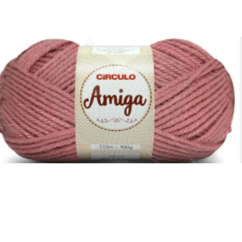 LÃ AMIGA CÍRCULO 100G 3157 ROSEIRA
