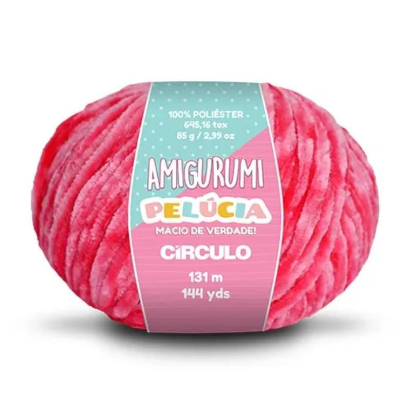 LINHA AMIGURUMI PELÚCIA CÍRCULO 131M COR 3583