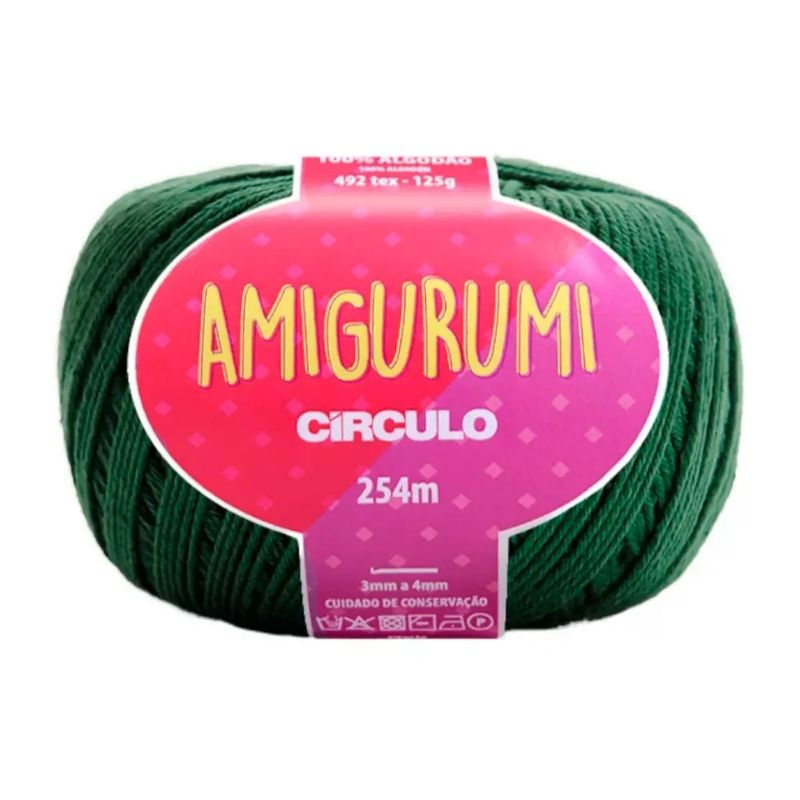 LINHA AMIGURUMI CÍRCULO 254M COR 5398