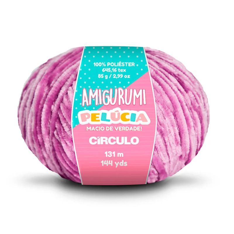 LINHA AMIGURUMI PELÚCIA CÍRCULO 131M COR 6614