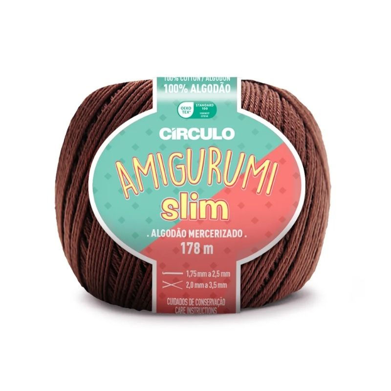 LINHA AMIGURUMI SLIM CÍRCULO 178M COR 7569