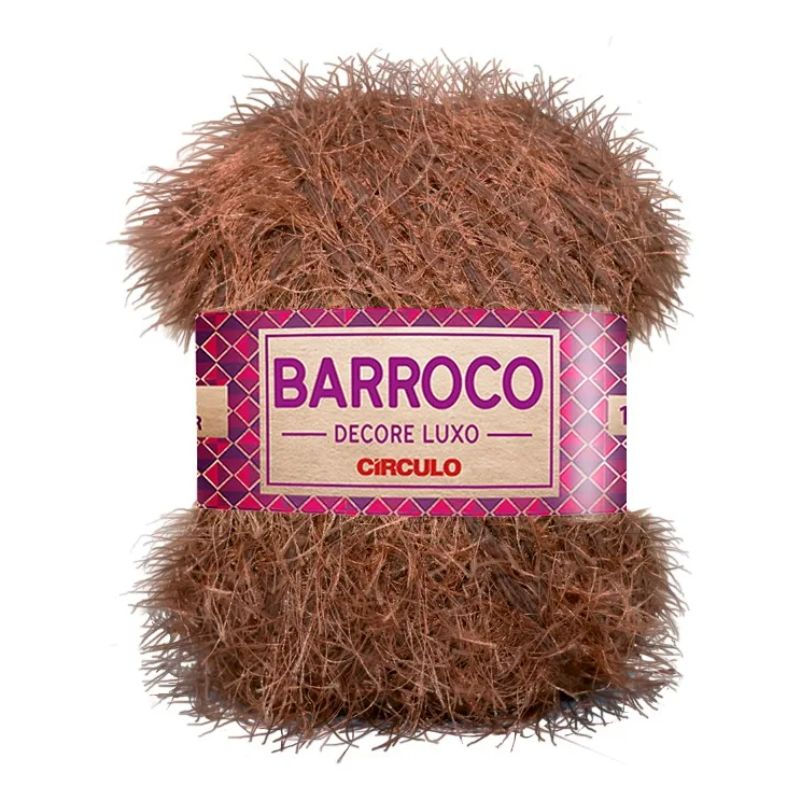 BARBANTE BARROCO DECORE LUXO 280G 7596 COBRE