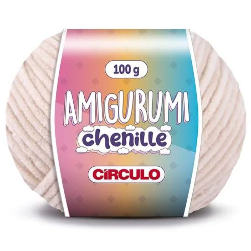 LINHA AMIGURUMI CHENILLE CÍRCULO 3148 MACADÂMIA
