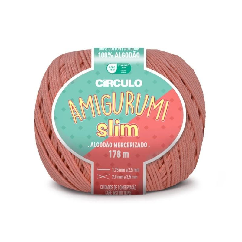 LINHA AMIGURUMI SLIM CÍRCULO 178M COR 4093