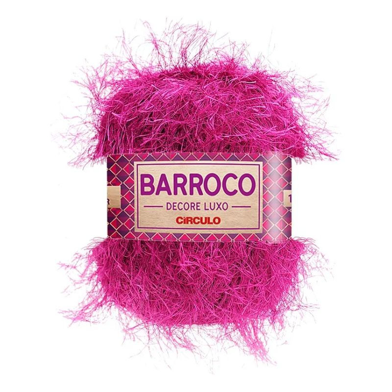 BARBANTE BARROCO DECORE LUXO 280G 615 VIOLETA