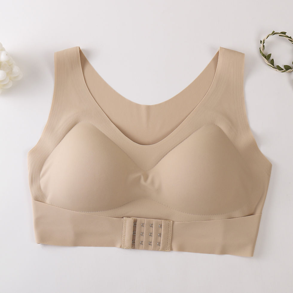 Miniature : Fixed Cup Sports Bra with Antibacterial Fabric