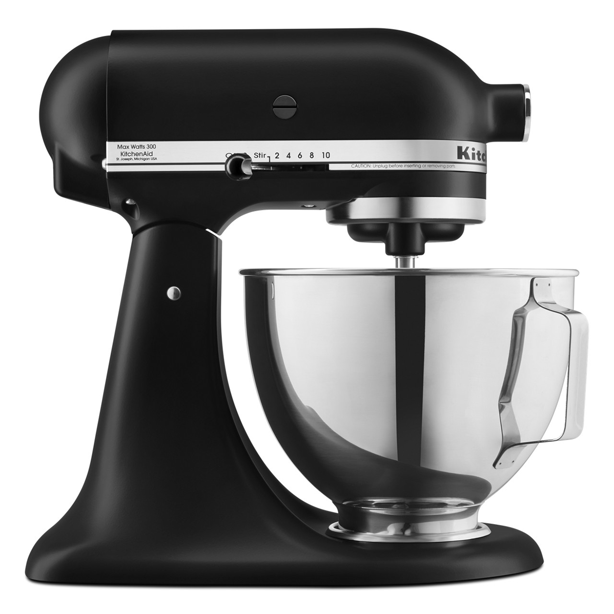 Batidora Deluxe Kitchenaid Ksm97bm 4.2l Color Black Matte