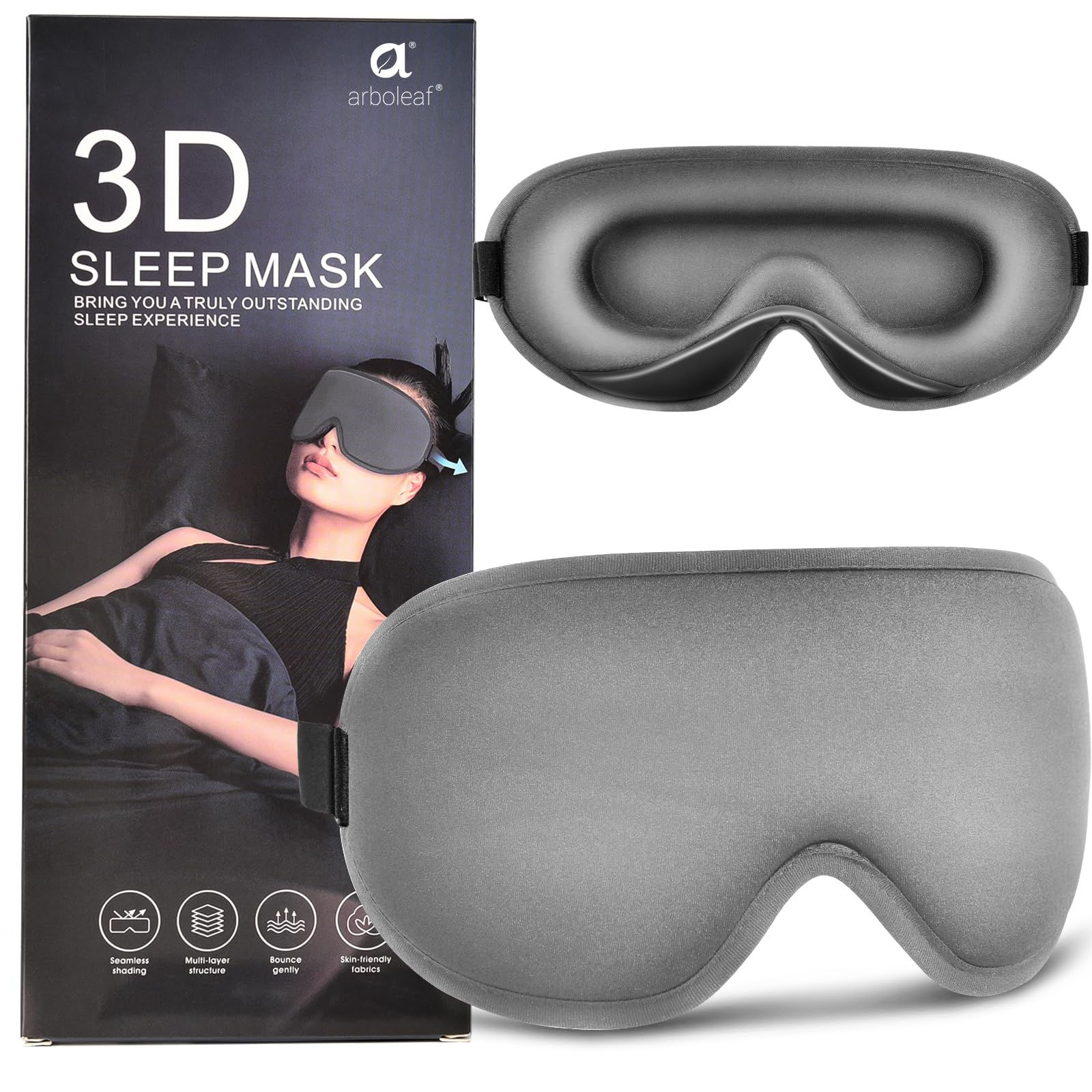 Blackout Bliss Contoured Sleep Mask