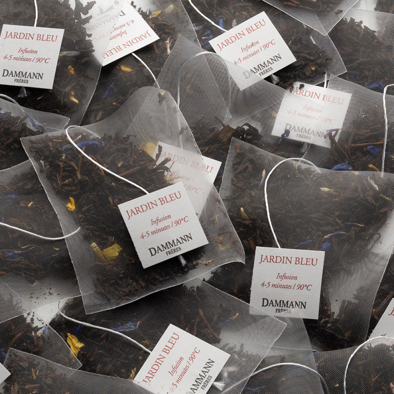 dammann freres jardin bleu sachet