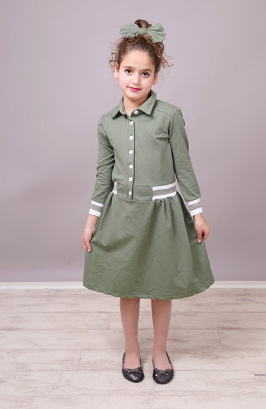 שמלה שחר malaya | מאליה אופנת ילדים