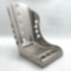 HighTop Bomber Aluminium Car Seat - No Slots