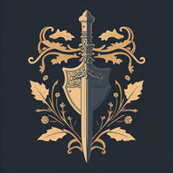 assaasas_coat_of_arms_sword_simple_vector_logo_flat_2d_d76812d7-5007-44d5-aaba-afc1d850b7f