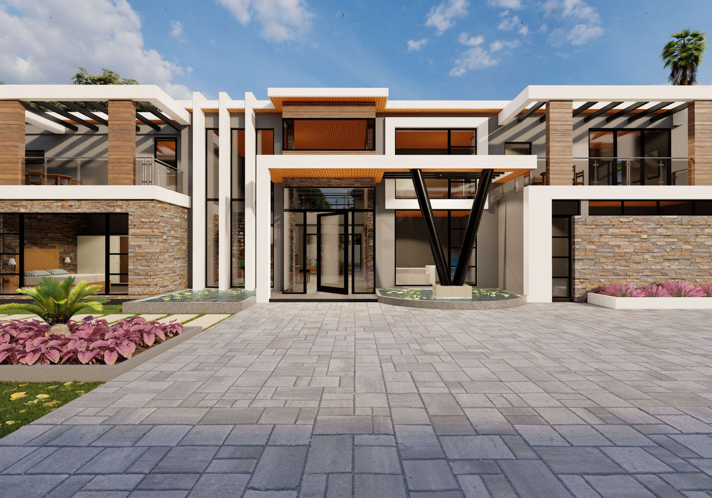 Muviton Design, Modern home design, contemporary architecture, house plan and design.
