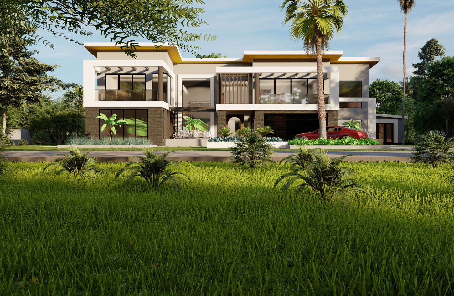 Muviton Design, Modern home design, contemporary architecture, house plan and design.