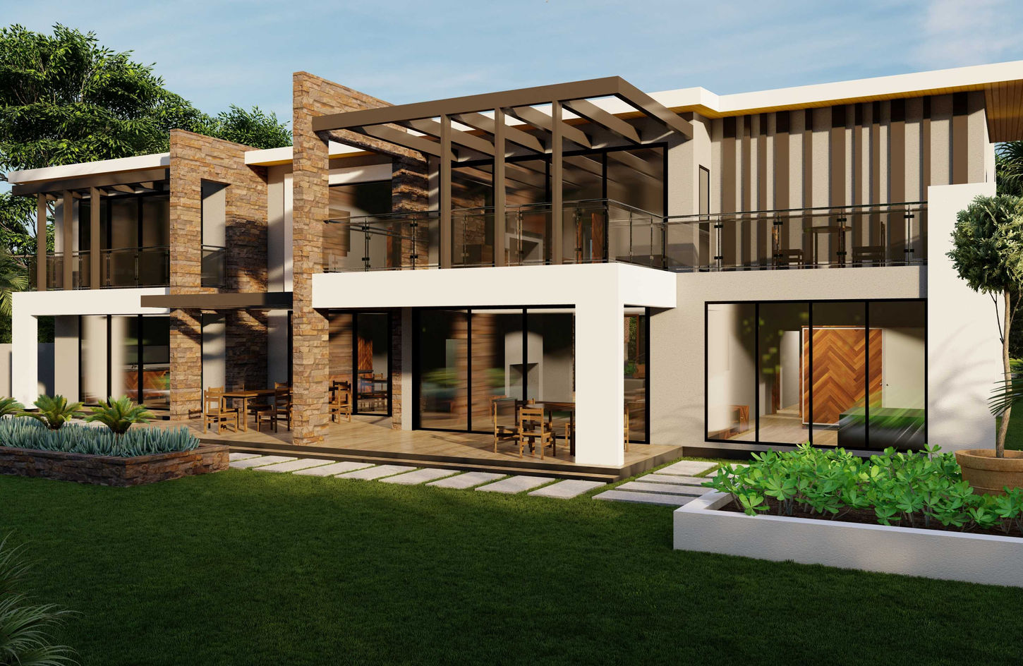 Muviton Design, Modern home design, contemporary architecture, house plan and design.