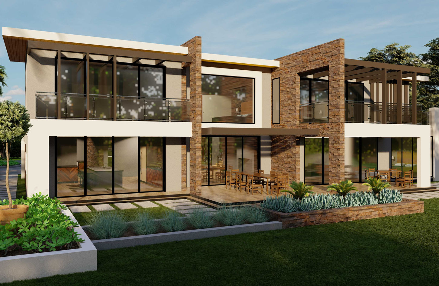 Muviton Design, Modern home design, contemporary architecture, house plan and design.