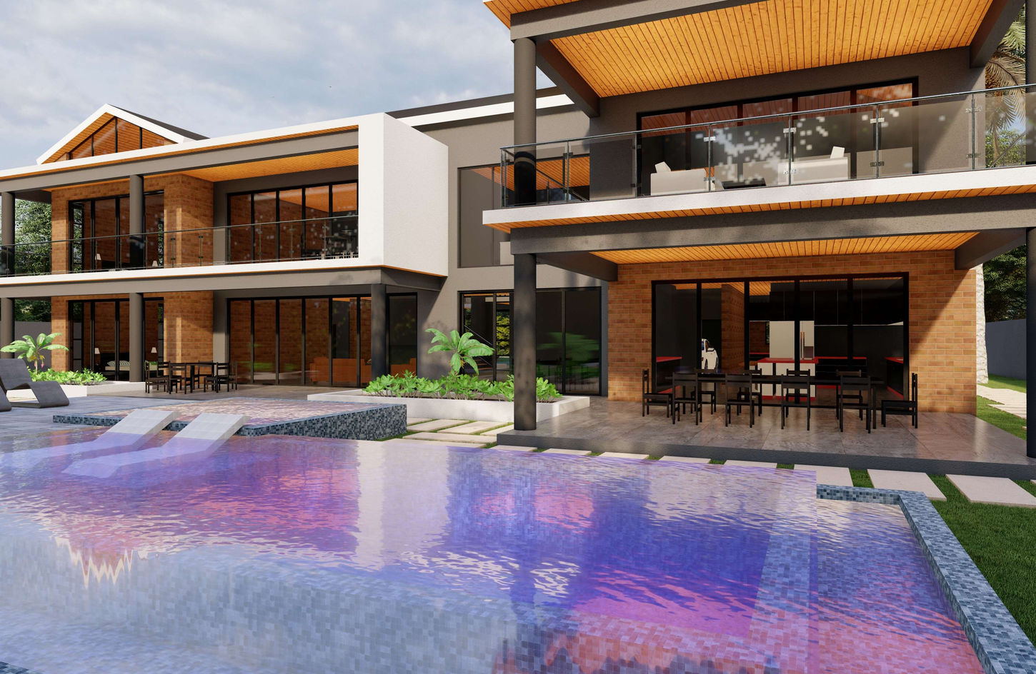 Muviton Design, Modern home design, contemporary architecture, house plan and design.