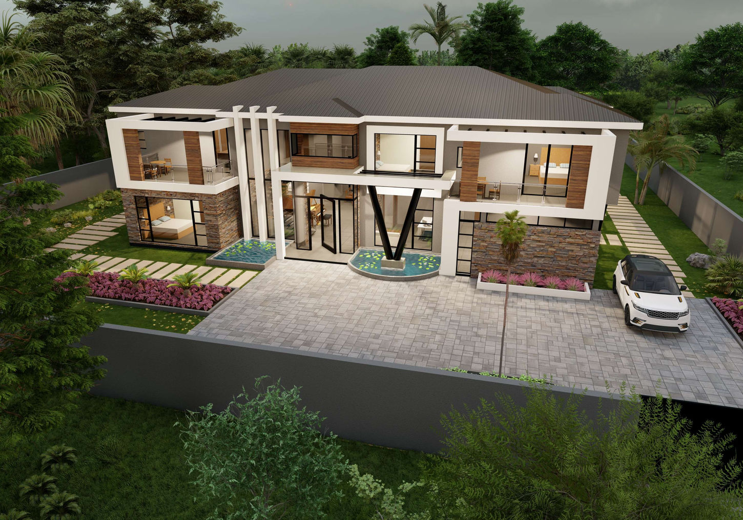Muviton Design, Modern home design, contemporary architecture, house plan and design.
