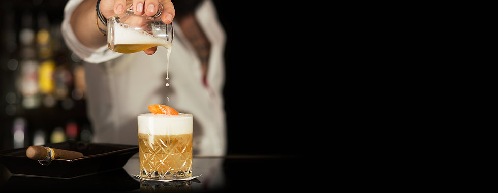 Bartender Pouring Cocktail