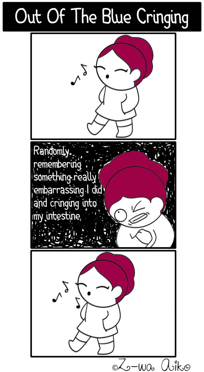Out Of The Blue Cringing
