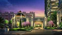 氣派的迎賓車道