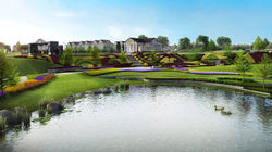 綠意盎然的生態園