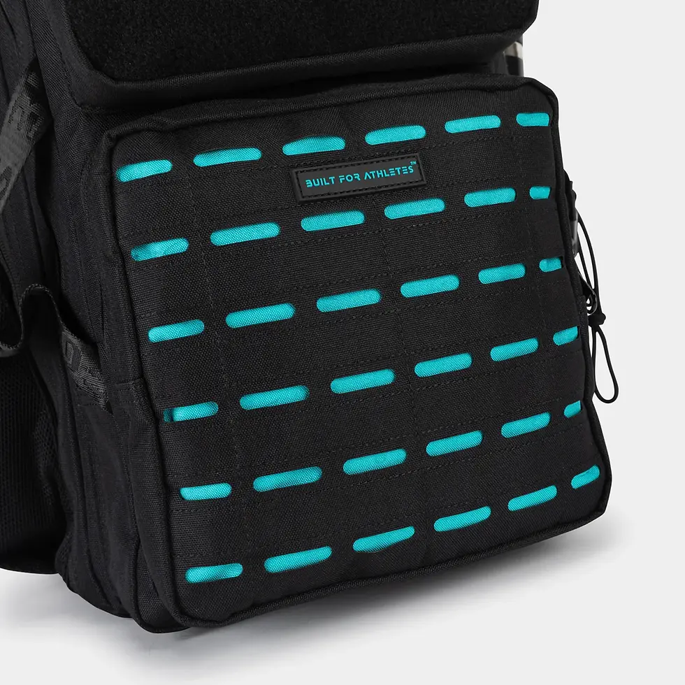Thumbnail: BLACK & AQUA Hero Backpack Compact