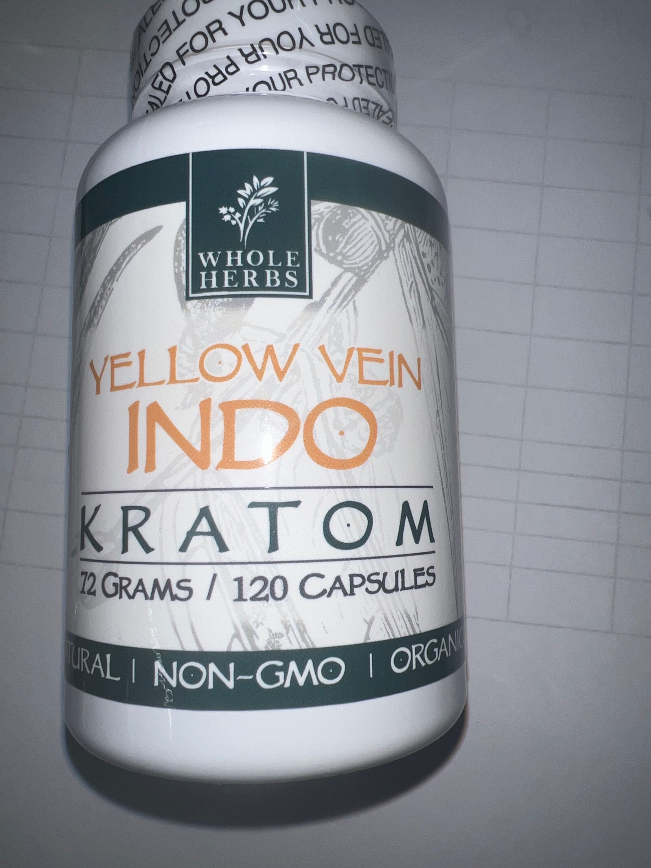 Whole Herbs Yelloe Vein Indo 120